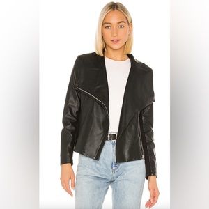 BB Dakota Up To Speed Vegan Leather Jacket